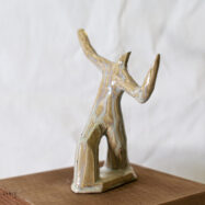 Handmade Ceramic Dancer Sculpture