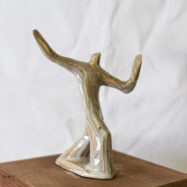 Handmade Ceramic Dancer Sculpture