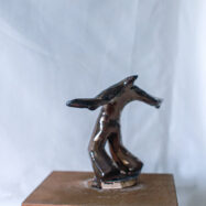 ceramic dancer golden glaze (6 of 10)