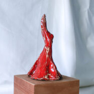 ceramic dancer red glaze 2 (3 of 10)