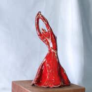 ceramic dancer red glaze 2 (4 of 10)