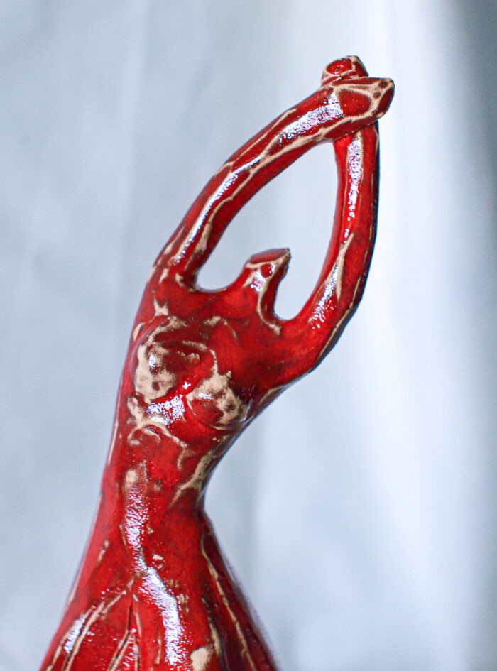 ceramic dancer red glaze 2 (8 of 10)