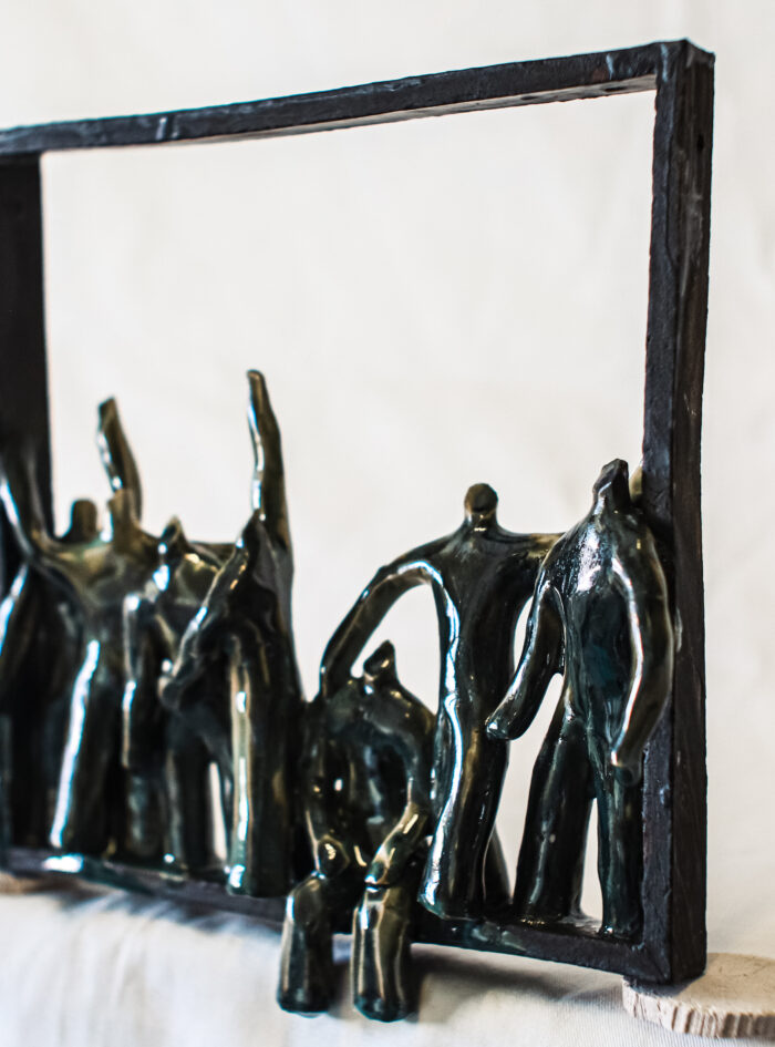 wall art ceramic dancers (3 of 11)
