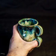 ceramic beer mug on black background (22 of 69)
