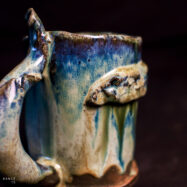 ceramic beer mug on black background (58 of 69)