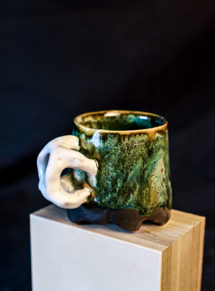 green mug - white handle (3 of 23)
